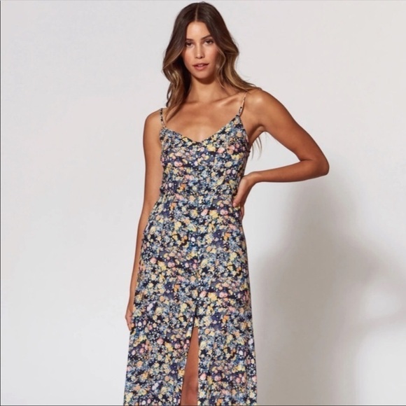 Red Carter Mika Dress Floral Maxi - Picture 1 of 8